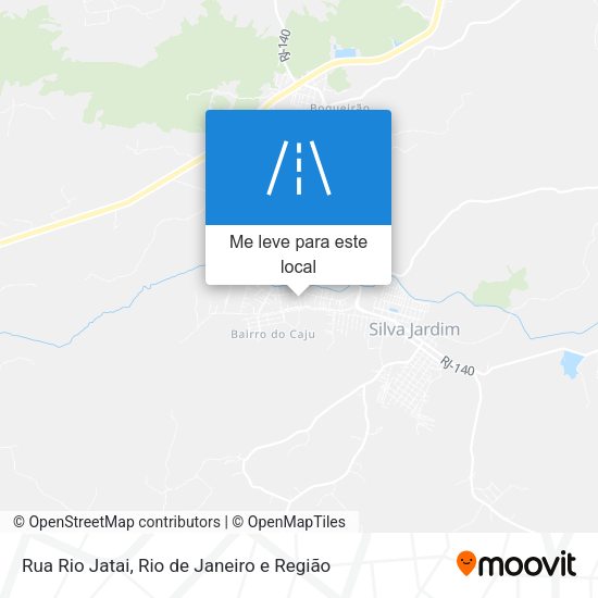 Rua Rio Jatai mapa