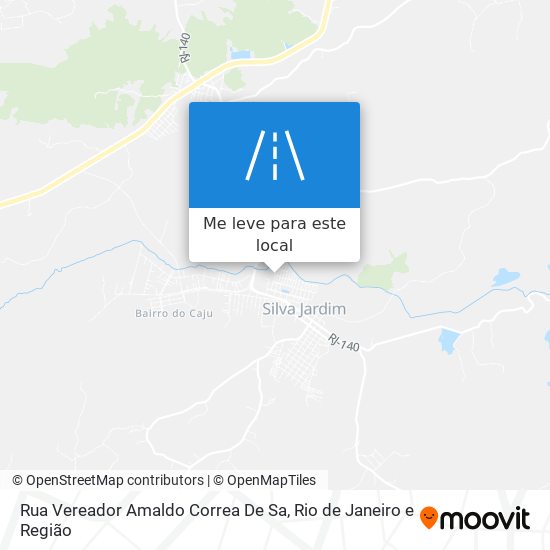 Rua Vereador Amaldo Correa De Sa mapa