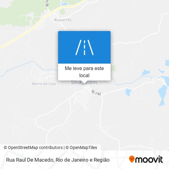 Rua Raul De Macedo mapa