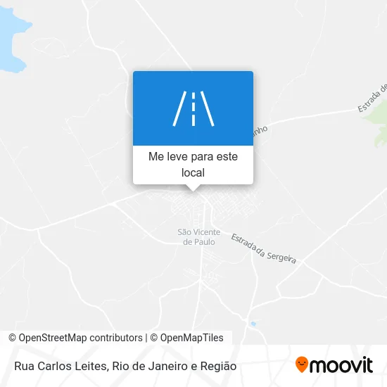 Rua Carlos Leites mapa