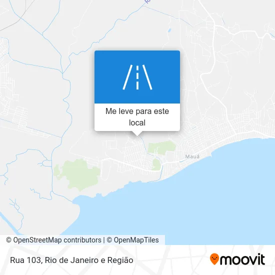 Rua 103 mapa