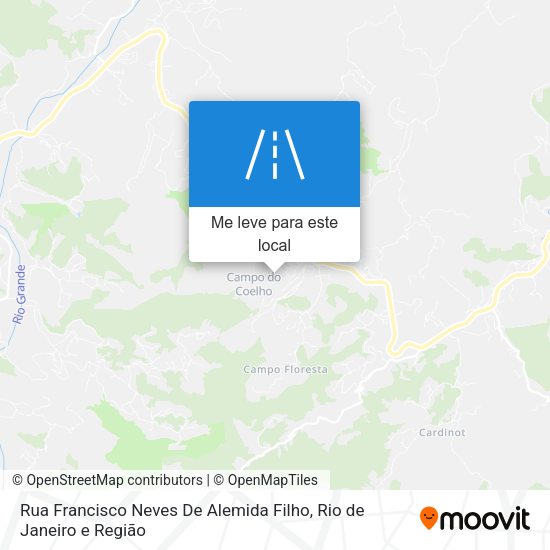 Rua Francisco Neves De Alemida Filho mapa