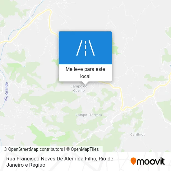 Rua Francisco Neves De Alemida Filho mapa
