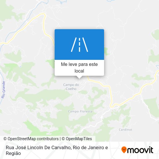 Rua José Lincoln De Carvalho mapa