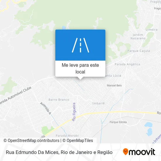 Rua Edmundo Da Mices mapa