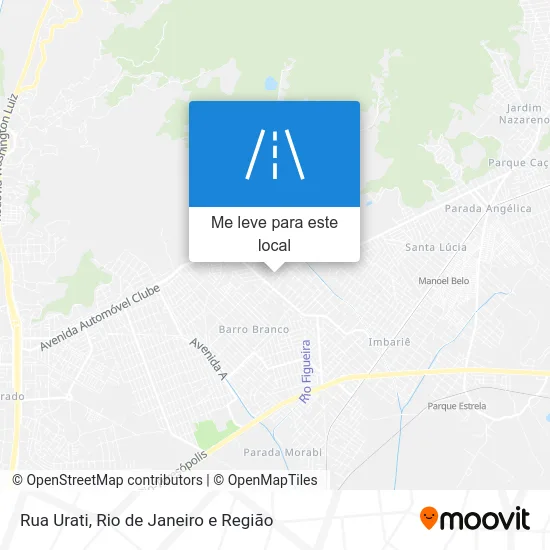 Rua Urati mapa