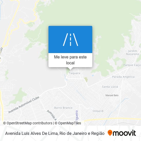 Avenida Luís Alves De Lima mapa