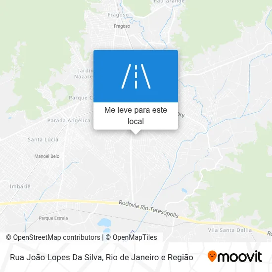 Rua João Lopes Da Silva mapa