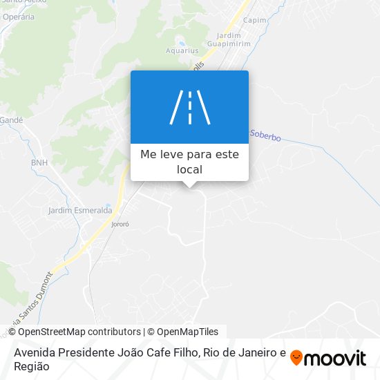 Avenida Presidente João Cafe Filho mapa