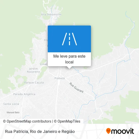 Rua Patricia mapa