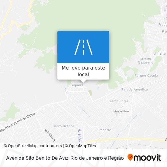 Avenida São Benito De Aviz mapa