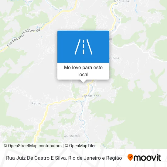 Rua Juiz De Castro E Silva mapa