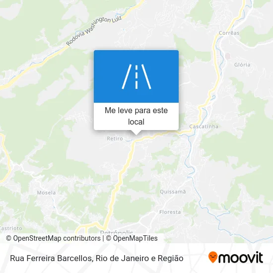 Rua Ferreira Barcellos mapa