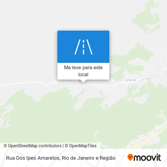 Rua Dos Ipes Amarelos mapa