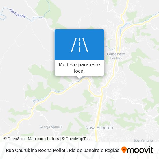 Rua Churubina Rocha Polleti mapa