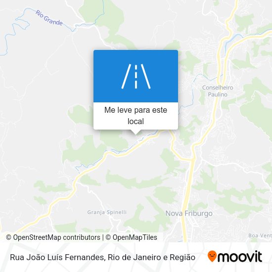 Rua João Luís Fernandes mapa