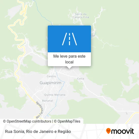 Rua Sonia mapa