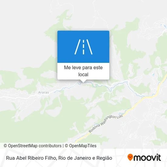 Rua Abel Ribeiro Filho mapa