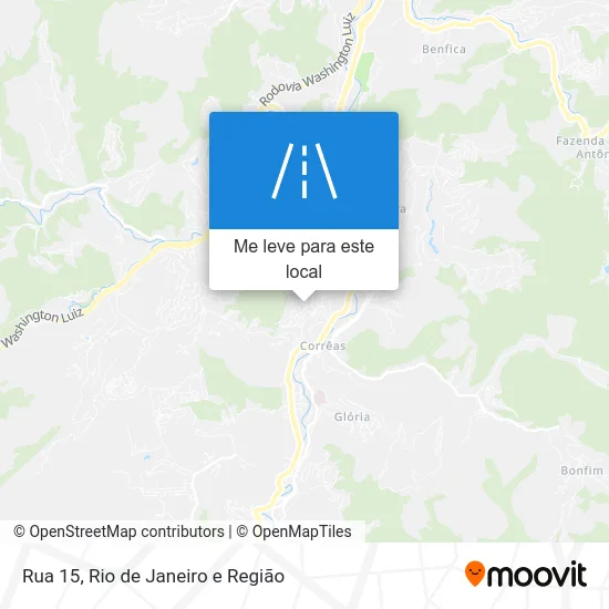 Rua 15 mapa