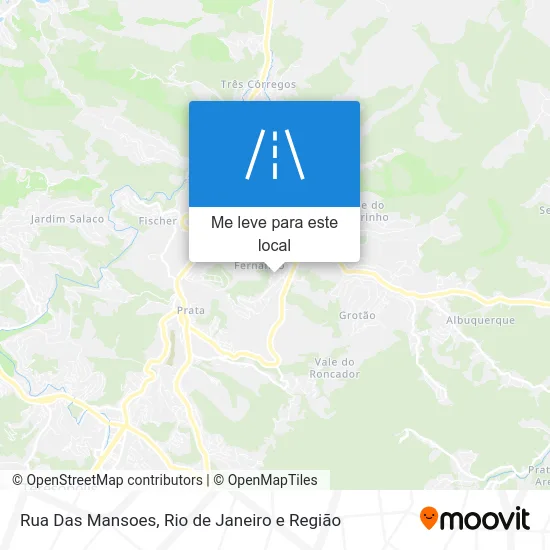 Rua Das Mansoes mapa