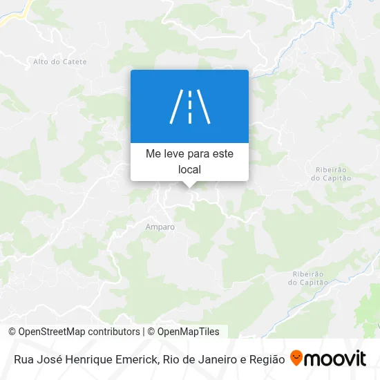 Rua José Henrique Emerick mapa