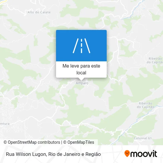 Rua Wilson Lugon mapa