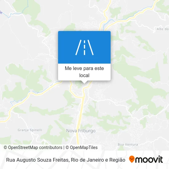 Rua Augusto Souza Freitas mapa