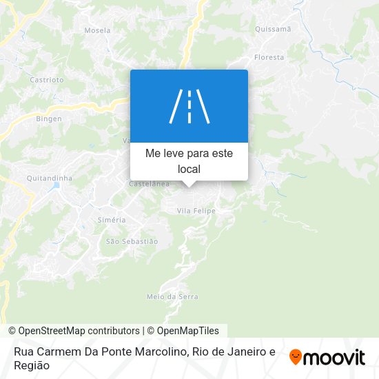 Rua Carmem Da Ponte Marcolino mapa