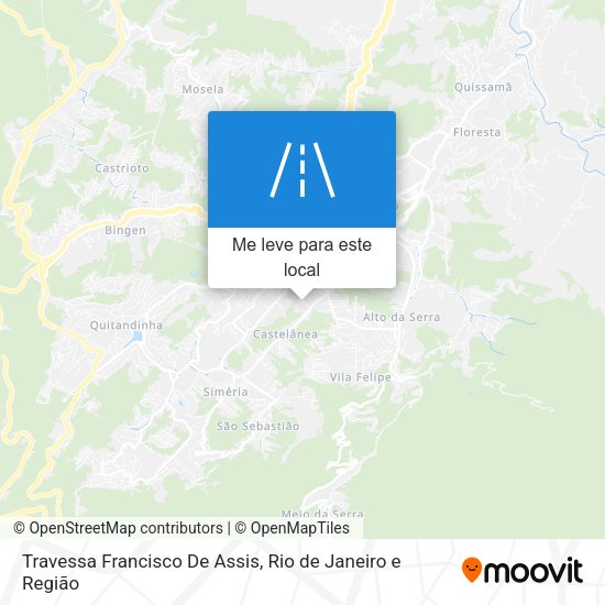Travessa Francisco De Assis mapa