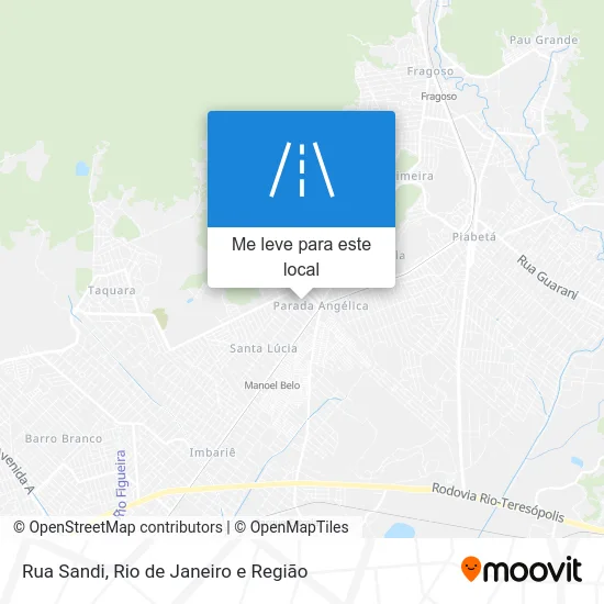 Rua Sandi mapa