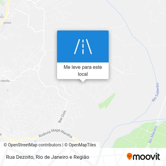 Rua Dezoito mapa