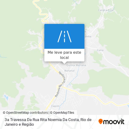 3a Travessa Da Rua Rita Noemia Da Costa mapa