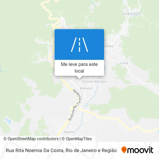 Rua Rita Noemia Da Costa mapa