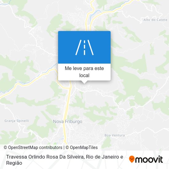 Travessa Orlindo Rosa Da Silveira mapa