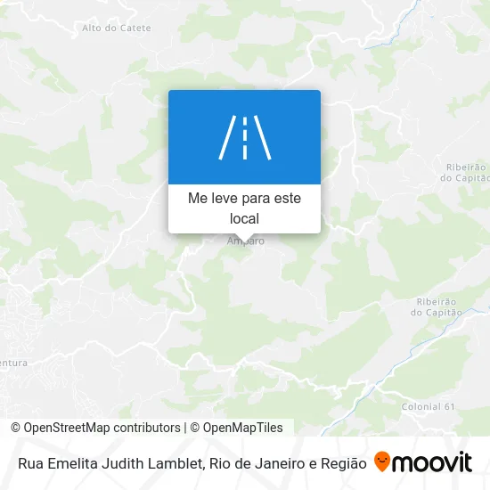 Rua Emelita Judith Lamblet mapa