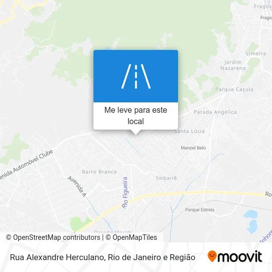 Rua Alexandre Herculano mapa