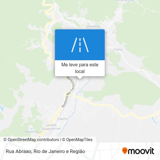 Rua Abraao mapa