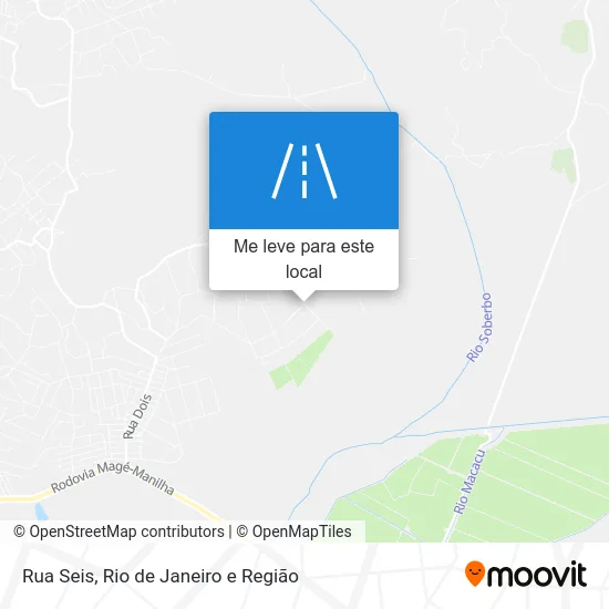 Rua Seis mapa