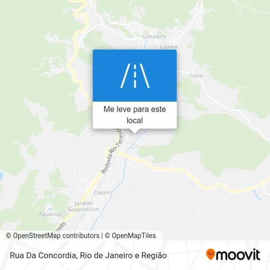 Rua Da Concordia mapa