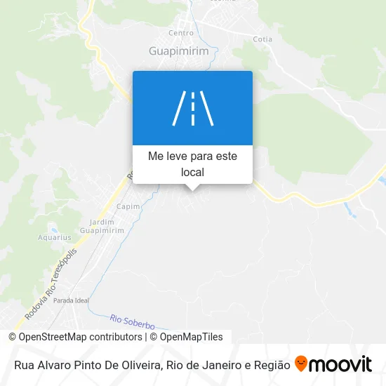 Rua Alvaro Pinto De Oliveira mapa