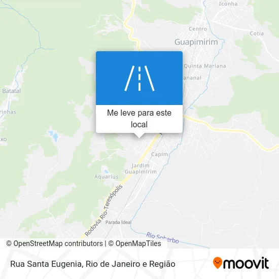 Rua Santa Eugenia mapa