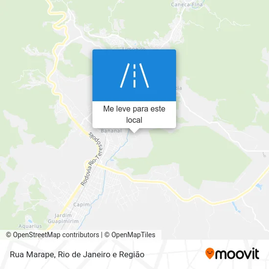 Rua Marape mapa