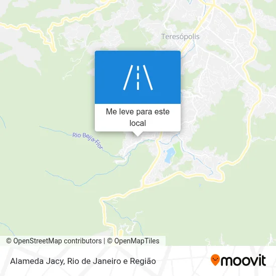 Alameda Jacy mapa