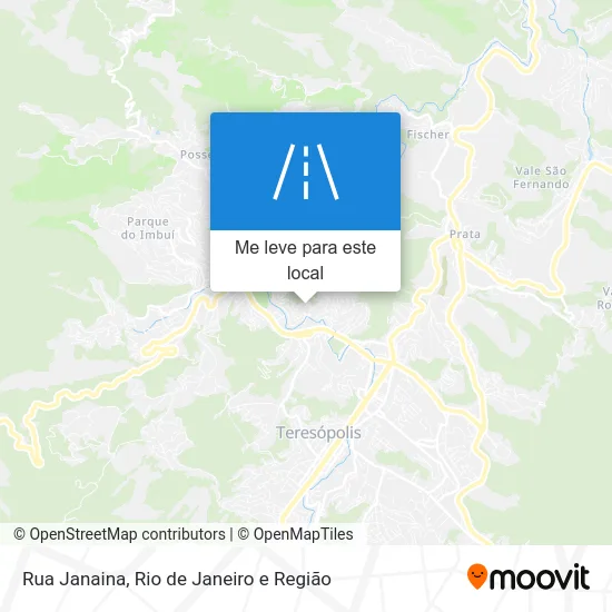 Rua Janaina mapa