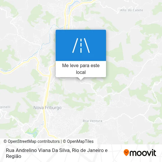 Rua Andrelino Viana Da Silva mapa