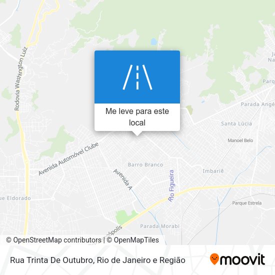 Rua Trinta De Outubro mapa