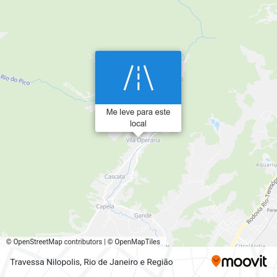 Travessa Nilopolis mapa