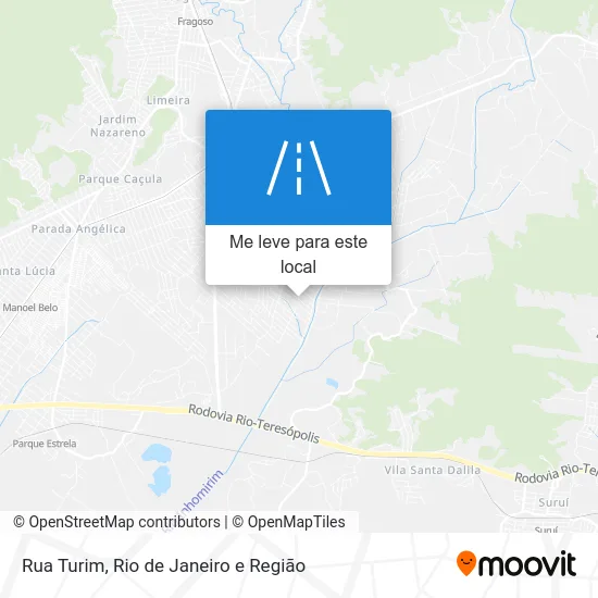 Rua Turim mapa