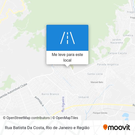 Rua Batista Da Costa mapa