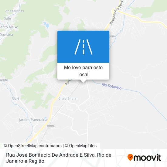 Rua José Bonifacio De Andrade E Silva mapa